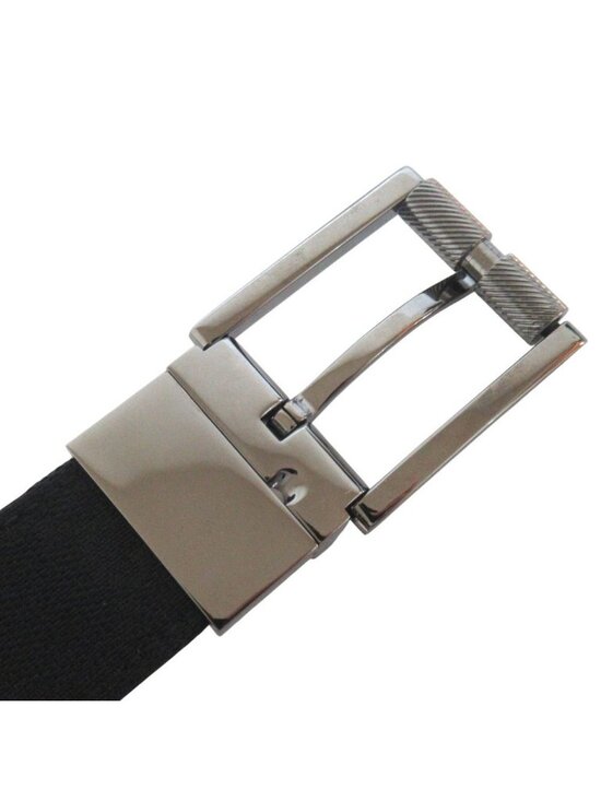 Gucci GG Jacquard Reversible Leather Belt 90 36 Black